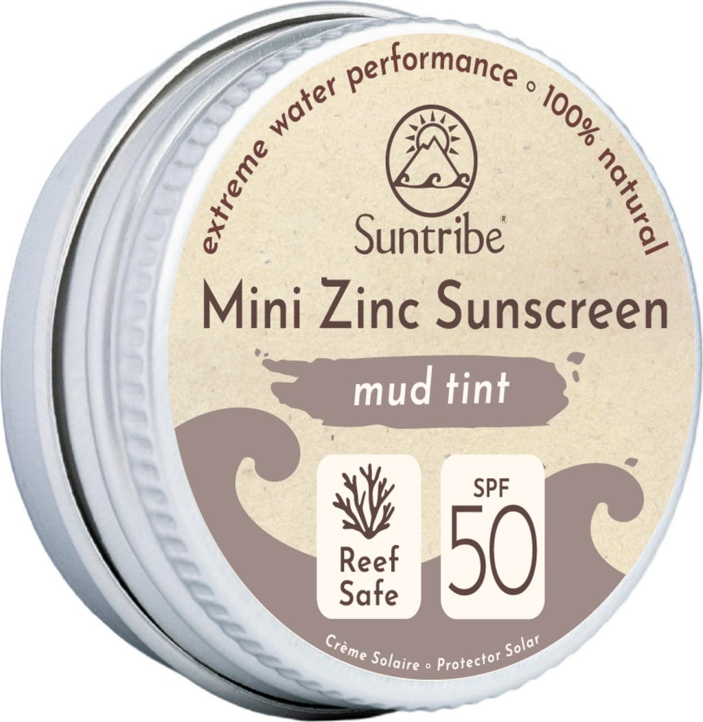 Suntribe Mini Zink Sunscreeen LSF 50 - mud tint