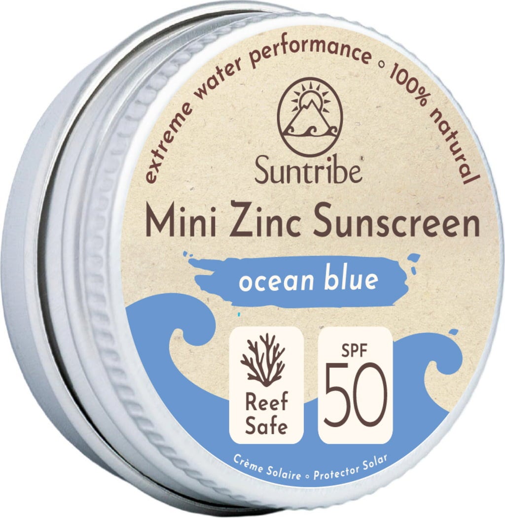 Suntribe Mini Zink Sunscreeen LSF 50 - ocean blue