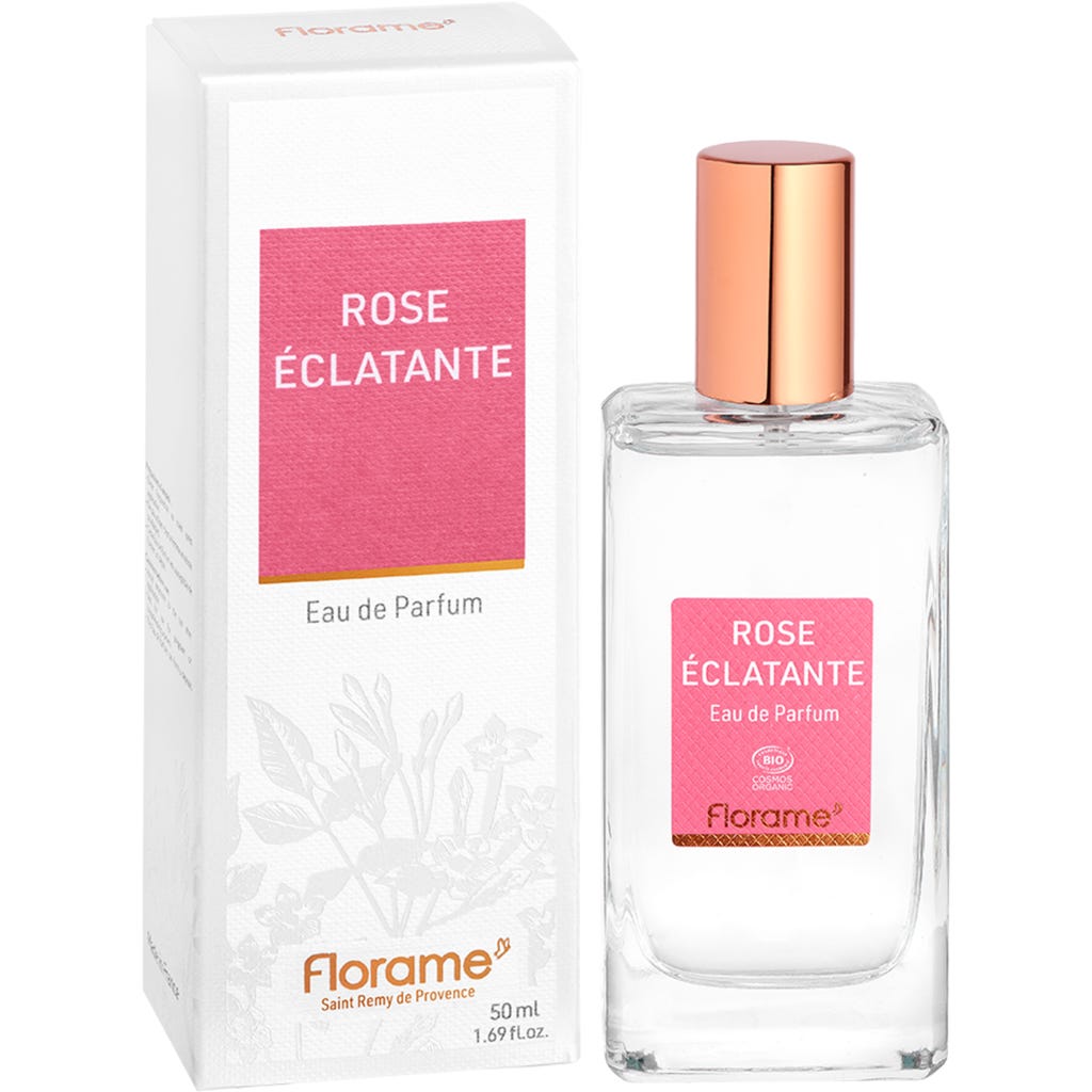 Florame Eau de Parfum Rose Eclatante (Strahlende Rose), 50 ml