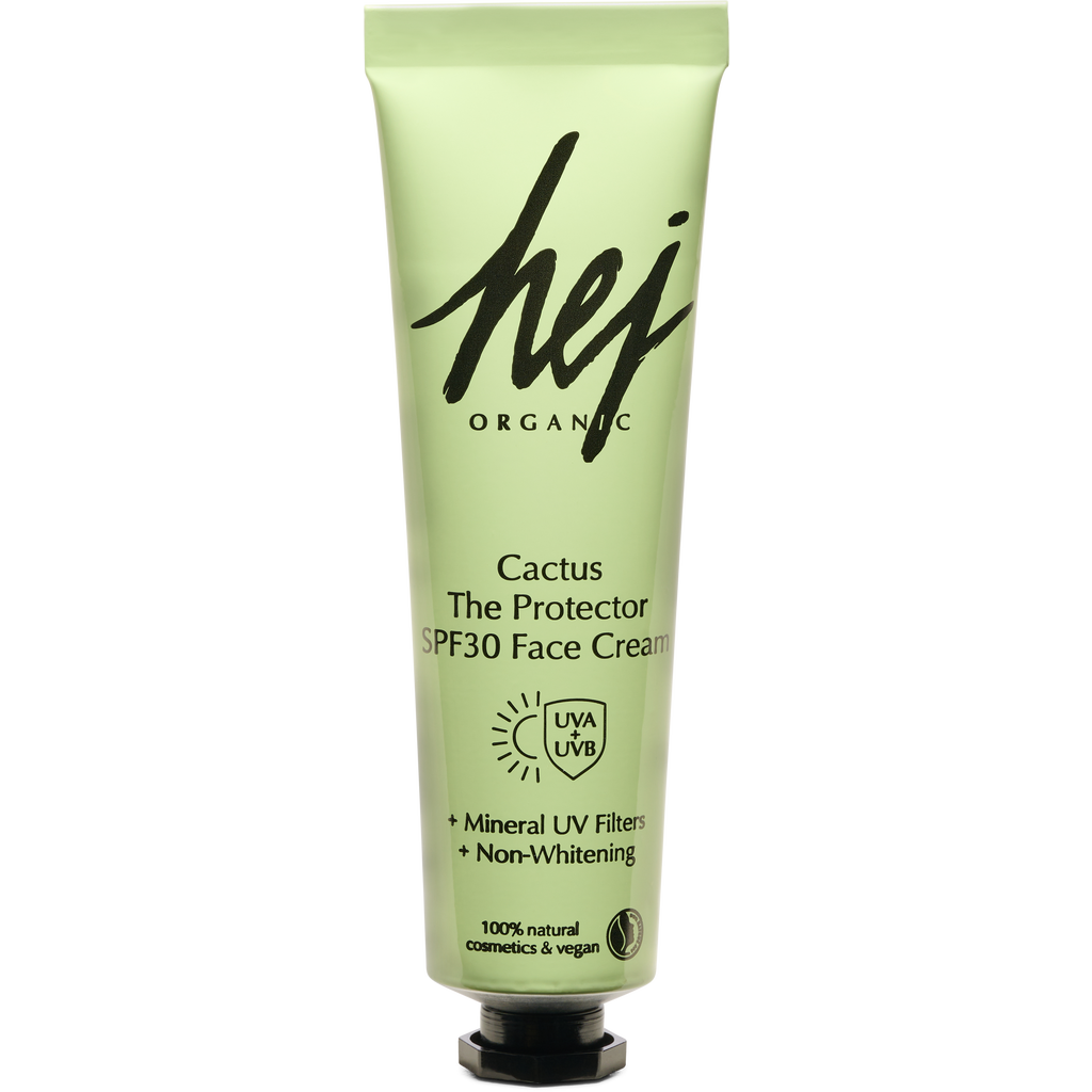HEJ ORGANIC Cactus The Protector Face Cream SPF 30, 30 ml - Ecco