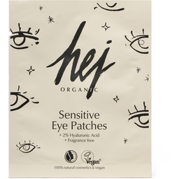 HEJ ORGANIC Sensitive Eye Patches - 1 Paar