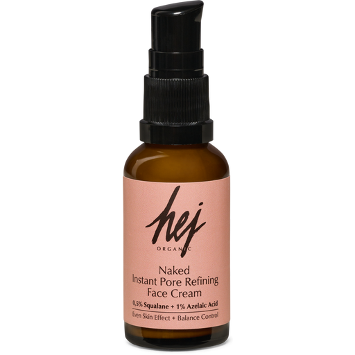 HEJ ORGANIC Naked Instant Pore Refining Face Cream - 30 ml