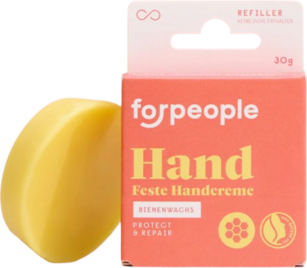 Crème Mains Solide à la Cire d'Abeille, Recharge (30 g)