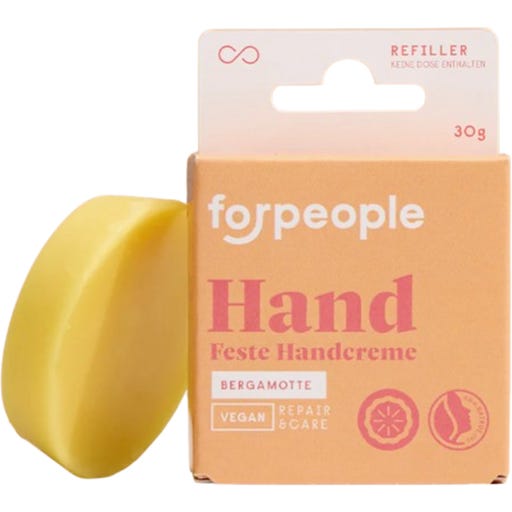 forpeople Feste Handcreme Bergamotte - Nachfüller