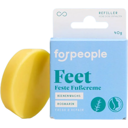 forpeople Feste Fußcreme Rosmarin - Nachfüller