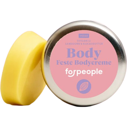 4 PEOPLE WHO CARE Feste Körpercreme Sanddorn & Kakao - Dose