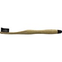 Bamboo Toothbrush, black - hard