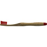 unicorn® Bambus Zahnbürste Rot - Mittel