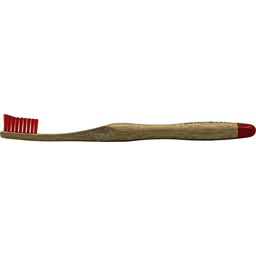 unicorn® Bambus Zahnbürste Rot - Mittel - 1 Stk