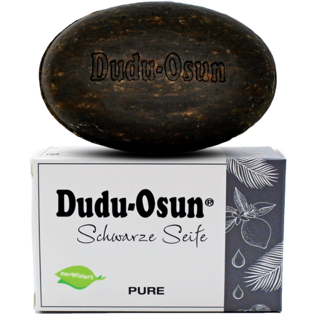 Dudu Osun Afrikanische Schwarze Seife – Natürliche Reinigung Für Hautprobleme (150g)