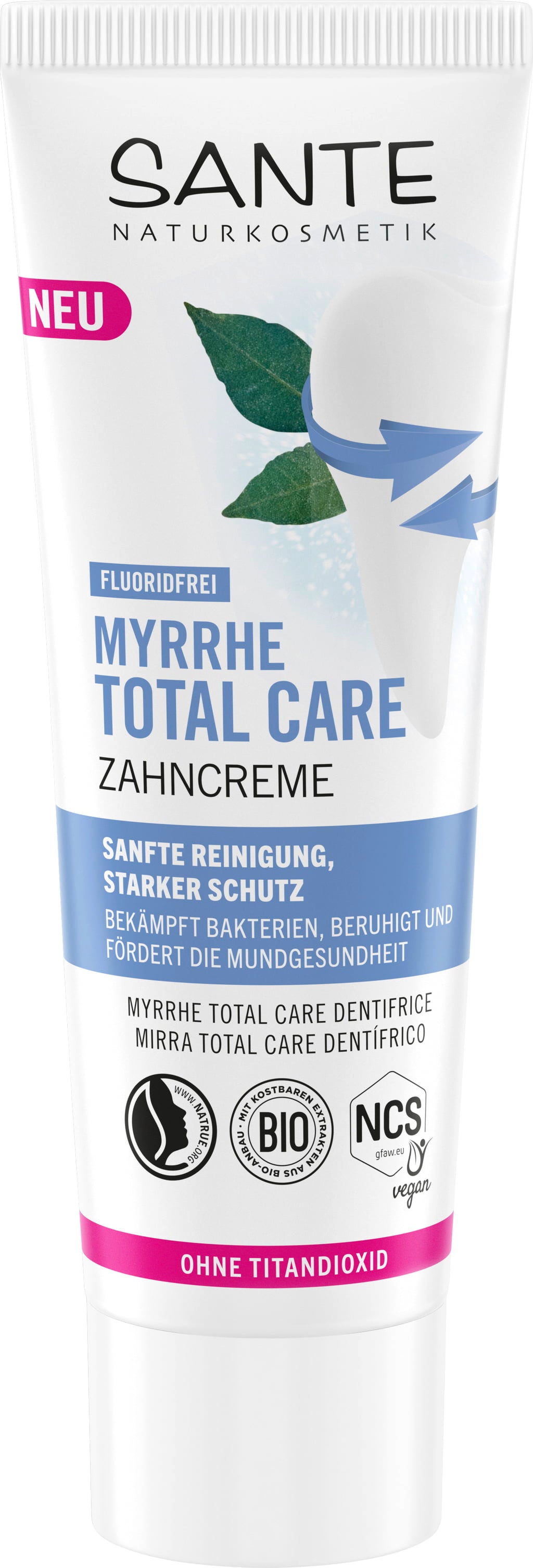 SANTE Zubná pasta s myrhou Total Care