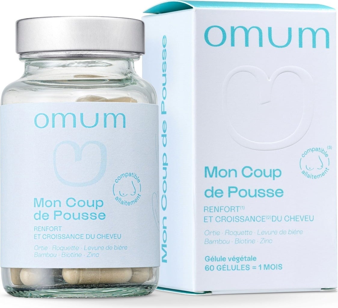 omum Mon Coup de Pousse Dietary Supplement - 60 Capsules