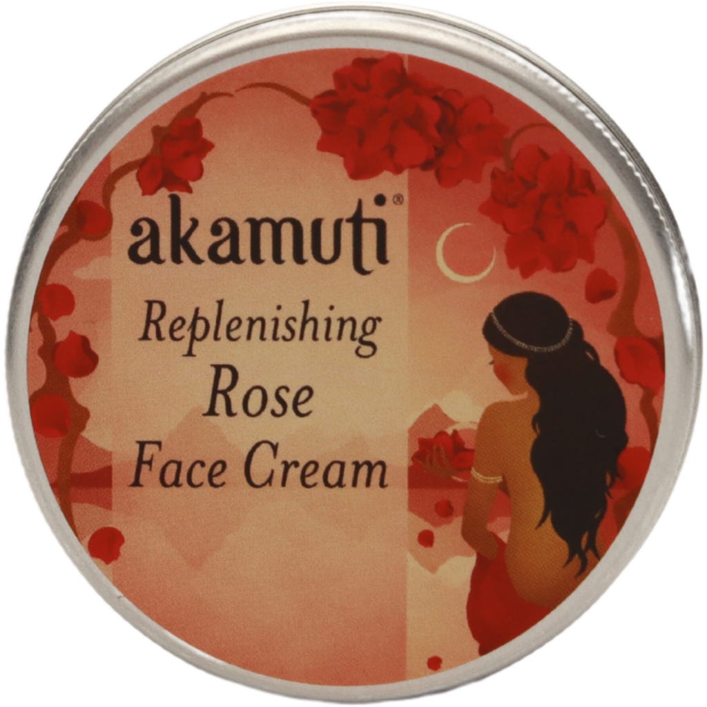 Akamuti Replenishing Rose Face Cream, 50 ml - Ecco Verde Online Shop
