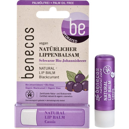 benecos Natural Lip Balm - Cassis
