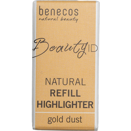 benecos Natural Refill Хайлайтър - golddust