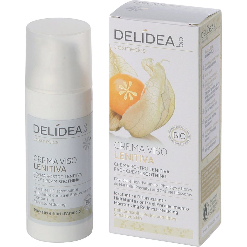 Delidea Physalis & Orange Blossoms Soothing Face Cream, 50 ml