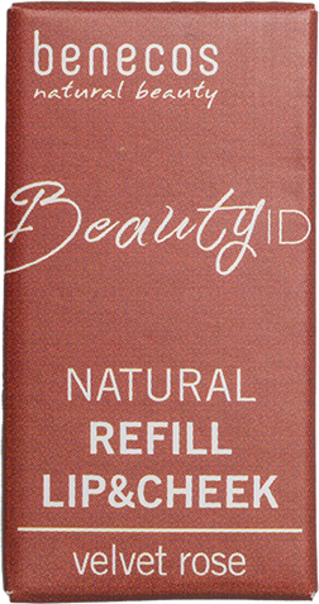 benecos Natural Refill Lip & Cheek Balm - velvet rose