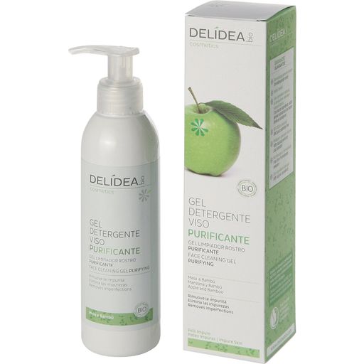 DELIDEA Gel Detergente Viso Mela & Bambù Bio - 200 ml