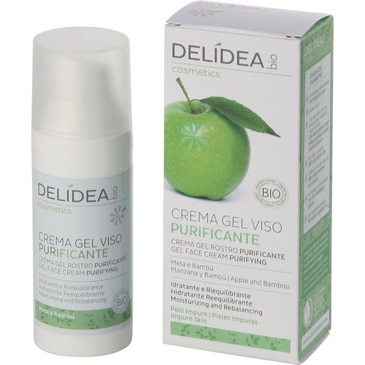 Delidea Apple & Bamboo Purifying Gel Ansiktskräm - 50 ml