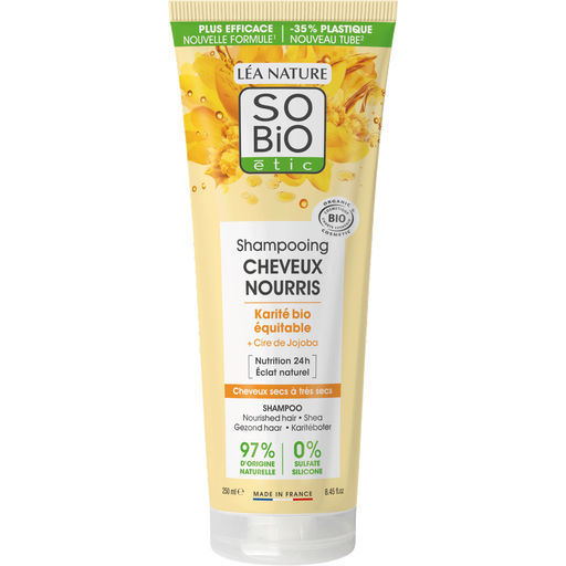 LÉA NATURE SO BiO étic Nährendes Shampoo Sheabutter - 250 ml