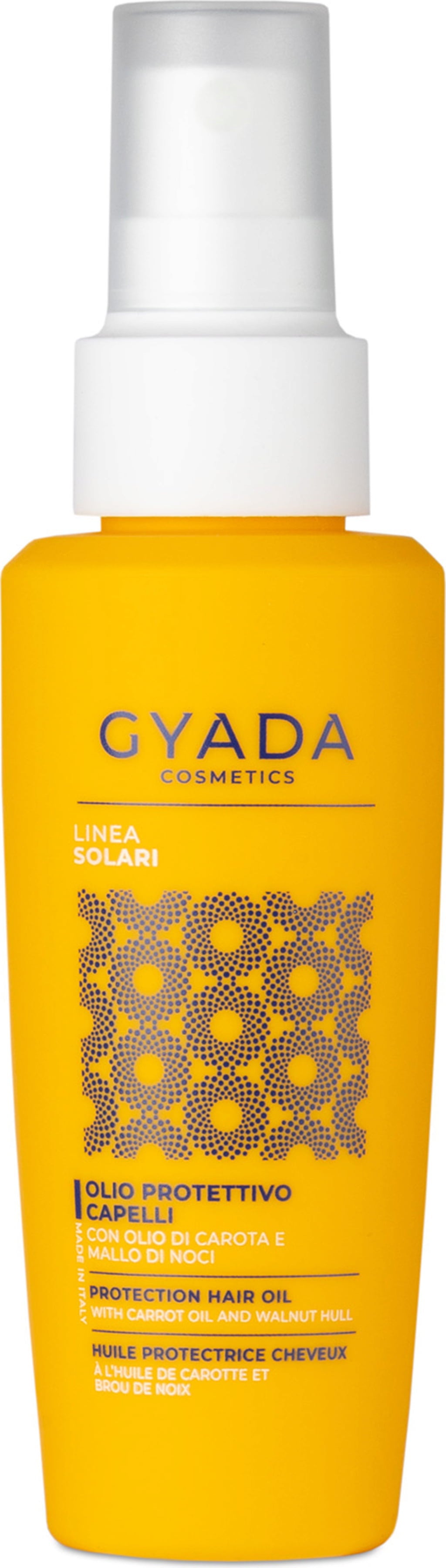 Gyada Cosmetics Olio Solare Protettivo per Capelli - 100 ml