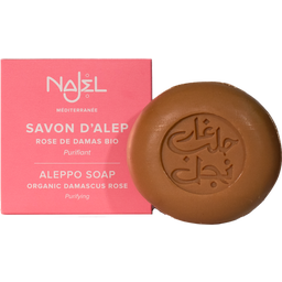 Najel Savon d'Alep à la Rose de Damas - 100 g