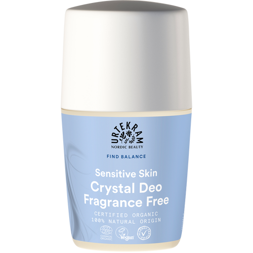Urtekram Fragrance Free Crystal Deodorant - 50 ml