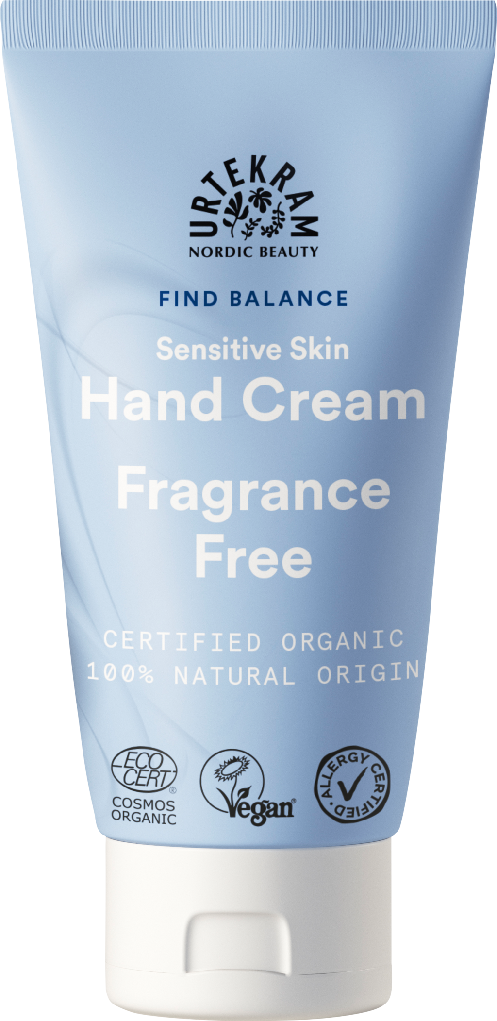 Urtekram Fragrance Free Hand Cream - 75 ml