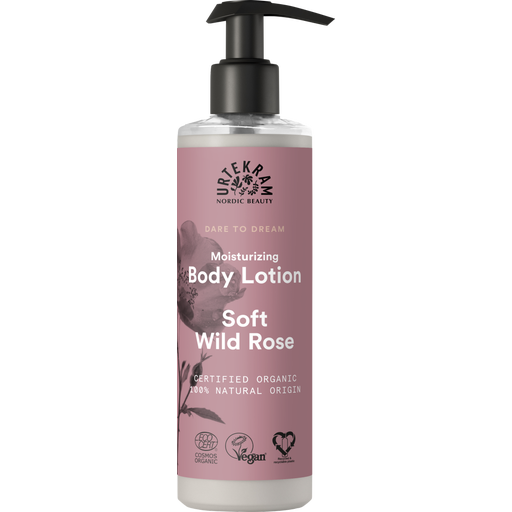URTEKRAM Soft Wild Rose Body Lotion - 245 ml
