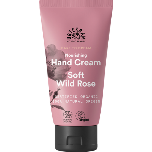 URTEKRAM Soft Wild Rose Hand Cream - 75 ml