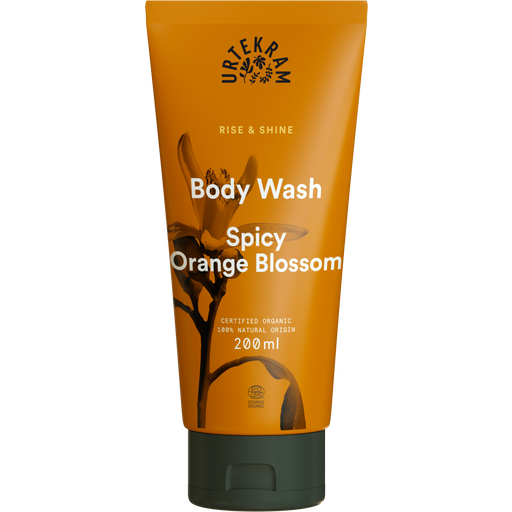 URTEKRAM Spicy Orange Blossom Body Wash - 200 ml