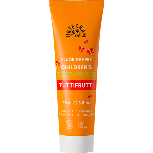 URTEKRAM Children's Tutti Frutti Toothpaste - 75 ml