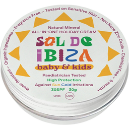 Baby & Kids Organic Mineral All-In-One Holiday Cream SPF 30 - 30 g