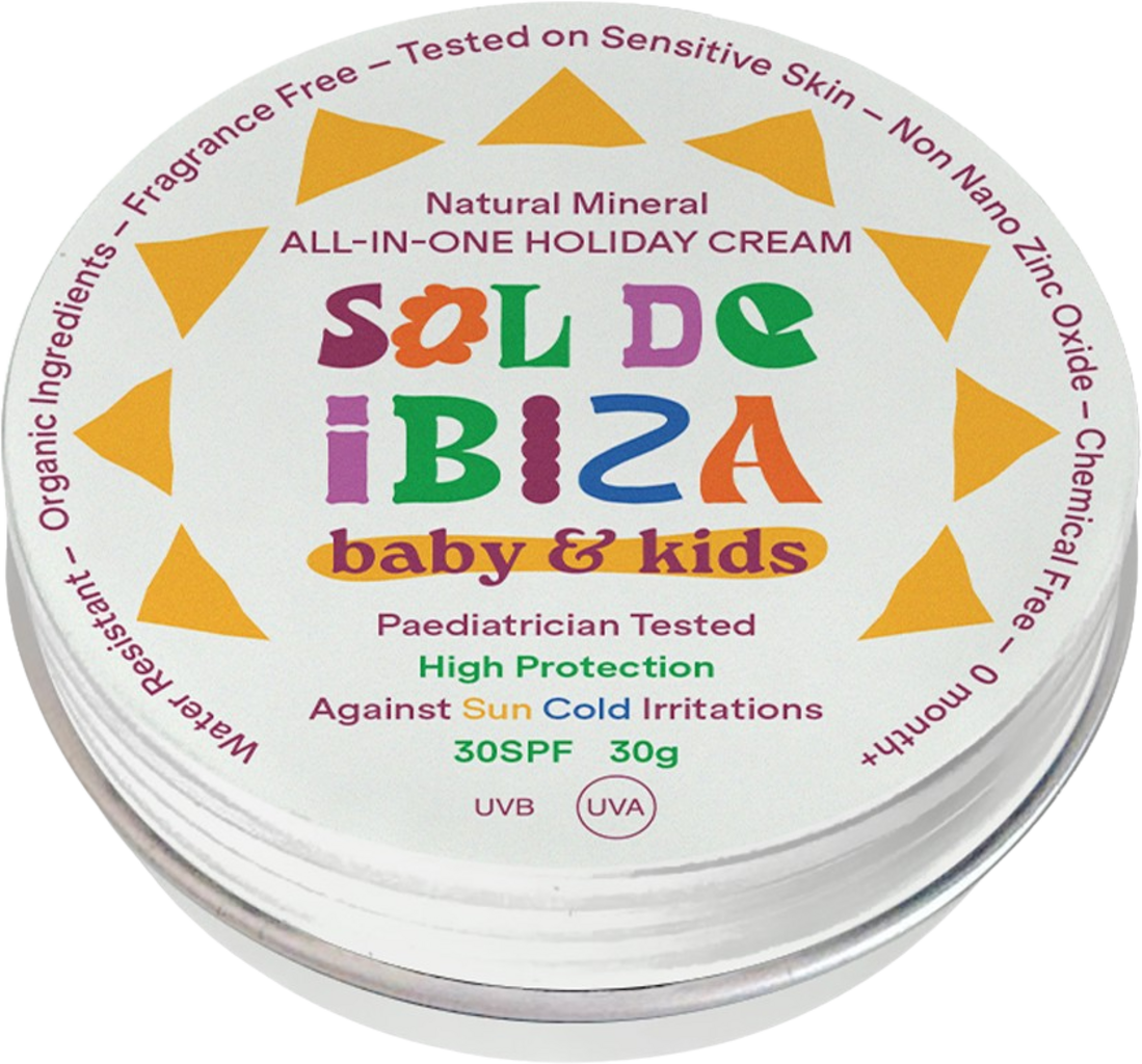 Baby & Kids Organic Mineral All-In-One Holiday Cream SPF 30 - 30 g