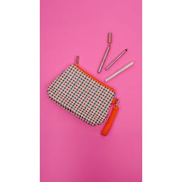 puroBIO cosmetics Sminktáska 01 Narancs - 1 szett