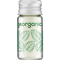 georganics Dental Floss English Peppermint - 1 ks