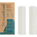 Georganics English Peppermint Dental Floss - Refill 2 x 30m