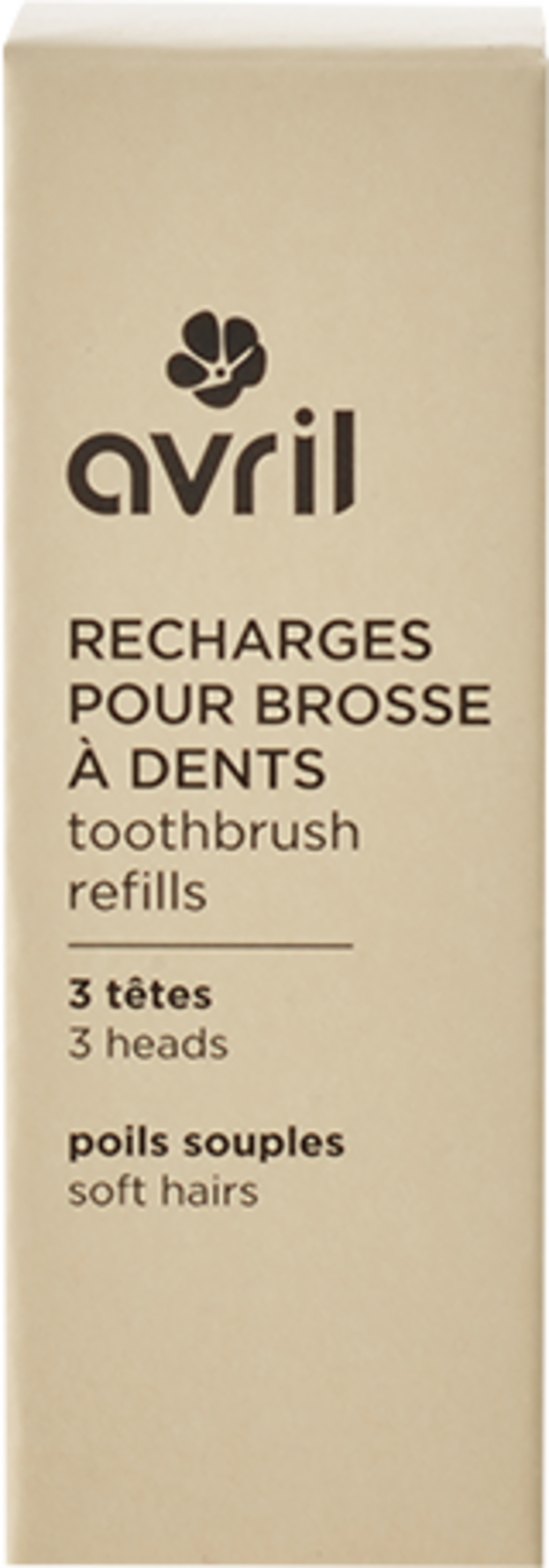 Avril Toothbrush Head Refills - Soft