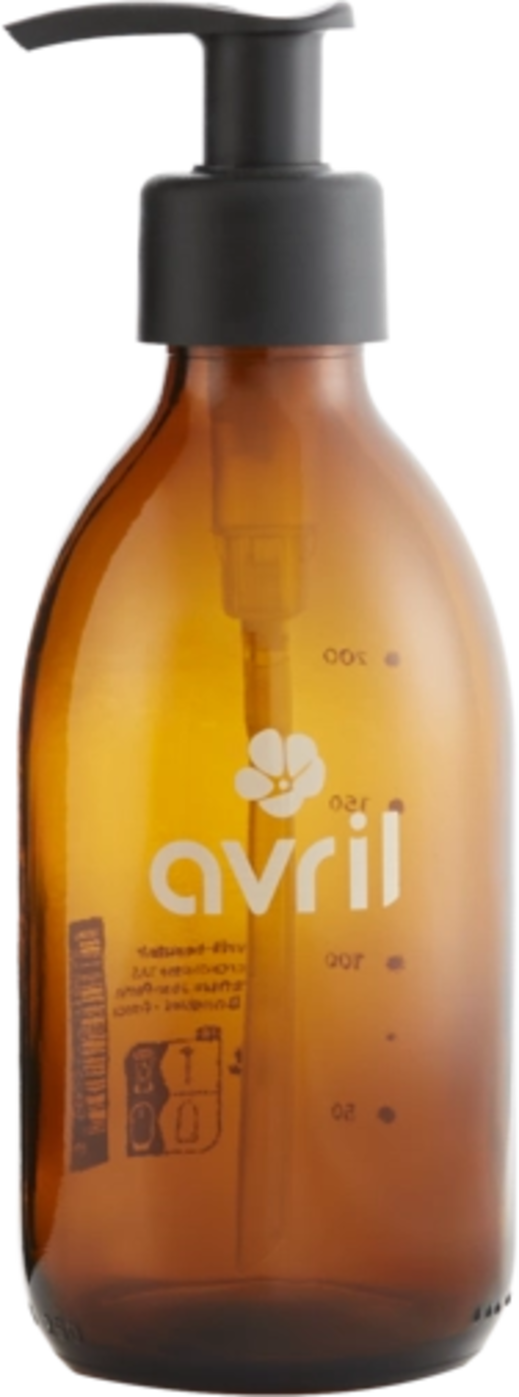 Avril Flacon Rechargeable en Verre Ambré - 250 ml