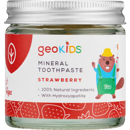 geoKIDS Strawberry & Hydroxyapatite Mineral Toothpaste - 50 ml