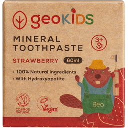 geoKIDS Strawberry & Hydroxyapatite Mineral Toothpaste - 50 ml
