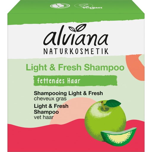 alviana Naturkosmetik Shampoo Solido Mela Bio e Aloe Vera Bio - 60 g