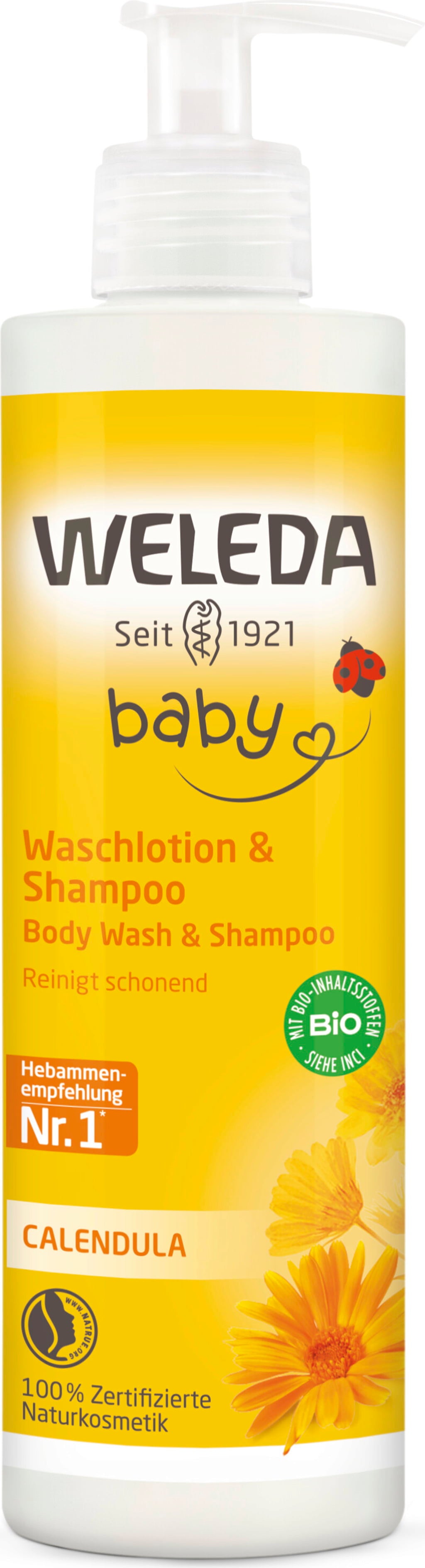 Calendula Waschlotion & Shampoo, 400 ml