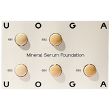 Set de prueba de la base de maquillaje con suero mineral