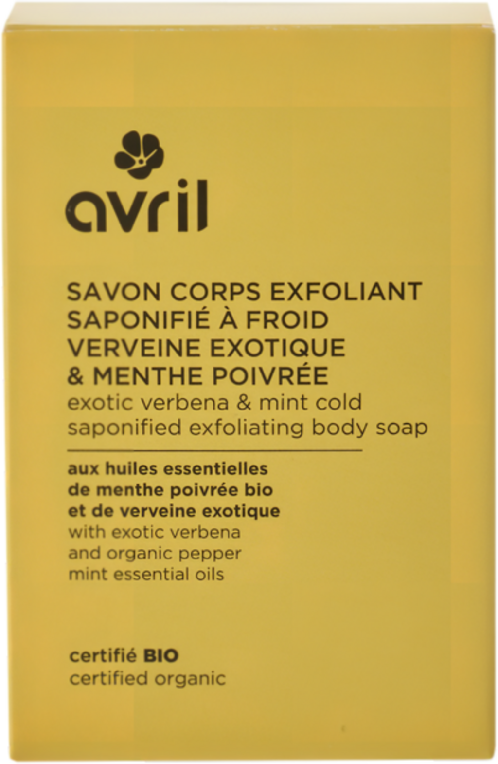 Avril Cold Saponified Exfoliating Body Soap - 100 g