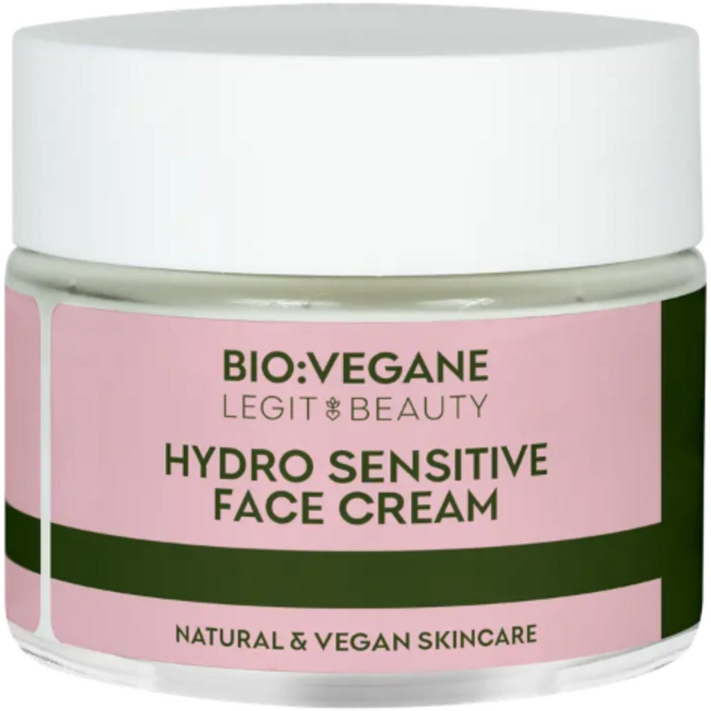 BIO:VÉGANE Legit Beauty Hydro Sensitive Face Cream, 49 g - Ecco