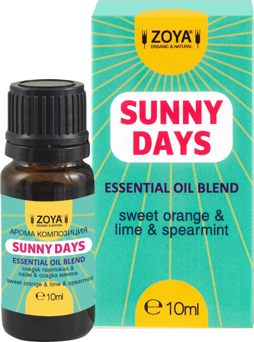 Zoya goes pretty Sunny Days Essential Oil Blend