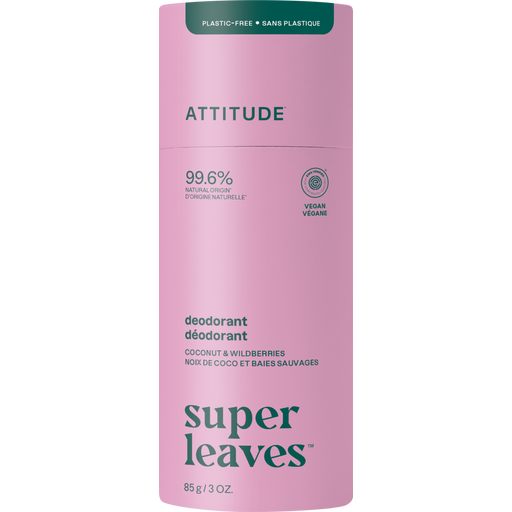 ATTITUDE Super Leaves Deodorant White Tea Leaves - 85 g