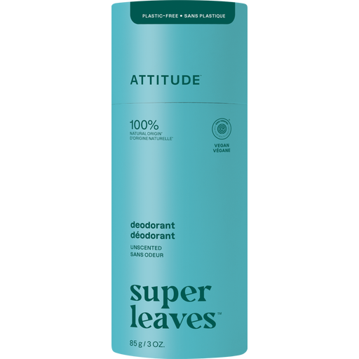 Attitude Super Leaves Deodorant Fragrance Free - 85 g