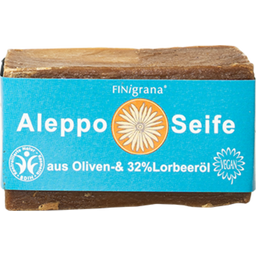 FINigrana® Bio & Naturkosmetik Mydlo Aleppo s 32 % vavrínového oleja - 165 g